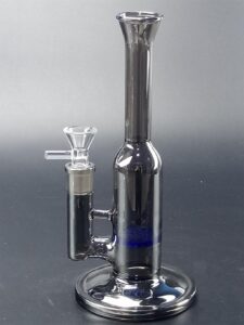 8" Gray Glass Honeycomb Perc Bong/Water Pipes For Sale | Free NZ Shipping