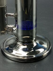 8" Gray Glass Honeycomb Perc Bong/Water Pipes For Sale | Free NZ Shipping