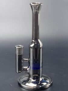 8" Gray Glass Honeycomb Perc Bong/Water Pipes For Sale | Free NZ Shipping