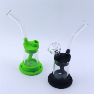 8" LED Luminous Silicone Detachable Dab Rig For Sale | Free NZ Shipping