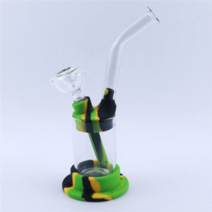 8" LED Luminous Silicone Detachable Dab Rig For Sale | Free NZ Shipping