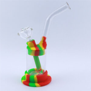 8" LED Luminous Silicone Detachable Dab Rig For Sale | Free NZ Shipping