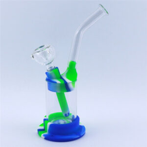8" LED Luminous Silicone Detachable Dab Rig For Sale | Free NZ Shipping