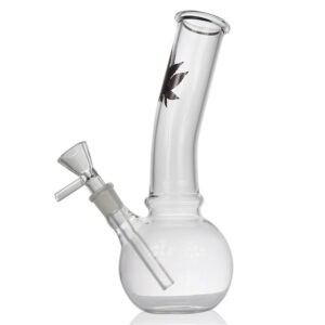 8" Marijuana Leaf Basic Glass Bong/Water PipesFor Sale | Free NZ Shipping