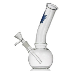 8" Marijuana Leaf Basic Glass Bong/Water PipesFor Sale | Free NZ Shipping