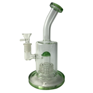 8" Matrix Perc Glass Dab Rig | Wax/Oil Rigs For Sale | Free NZ Shipping
