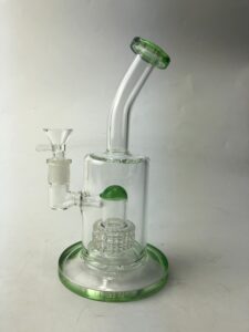 8" Matrix Perc Glass Dab Rig | Wax/Oil Rigs For Sale | Free NZ Shipping