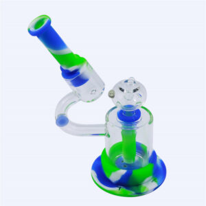 8" Microscope LED Luminous Silicone Dab Rig For Sale | Free NZ Shipping