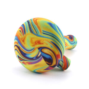 8" Multi Color Swirl Silicone Bong/Water Pipe For Sale | Free NZ Shipping
