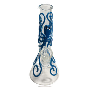 8" Octopus Glow-In-The-Dark Bong/Water Pipes For Sale | Free NZ Shipping