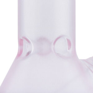 8" Pink Frosted Glass Beaker Bong/Water Pipes For Sale | Free NZ Shipping