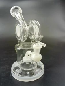 8" Showerhead Perc Double Chamber Wax/Dab Rig For Sale | Free NZ Shipping