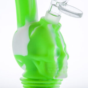 8" Skull Silicone Dab Rig | Portable Wax Rigs For Sale | Free NZ Shipping