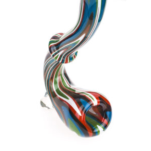 Colorful Swirl Sherlock Bubbler | Glass Pipes For Sale | Free NZ Shipping