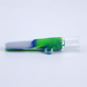 Portable Mini Silicone Hand Pipe With Glass Bowl