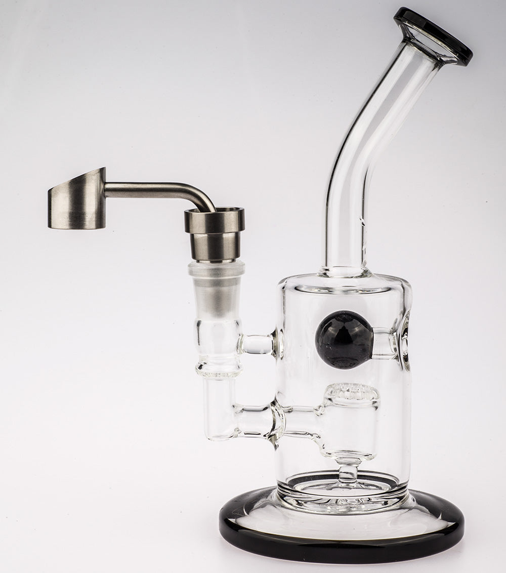 8" Heady Ball Cage Perc Dab Rig | Wax Rig For Sale | Free NZ Shipping