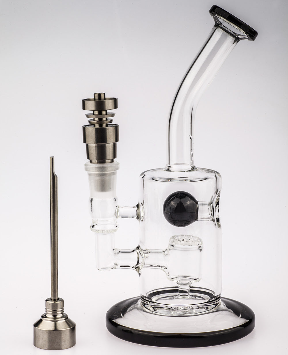 8" Heady Ball Cage Perc Dab Rig | Wax Rig For Sale | Free NZ Shipping