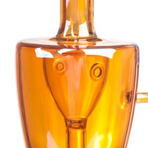 Heady Orange Glass Bong | Glass Water Pipes For Sale | Free NZ Shipping