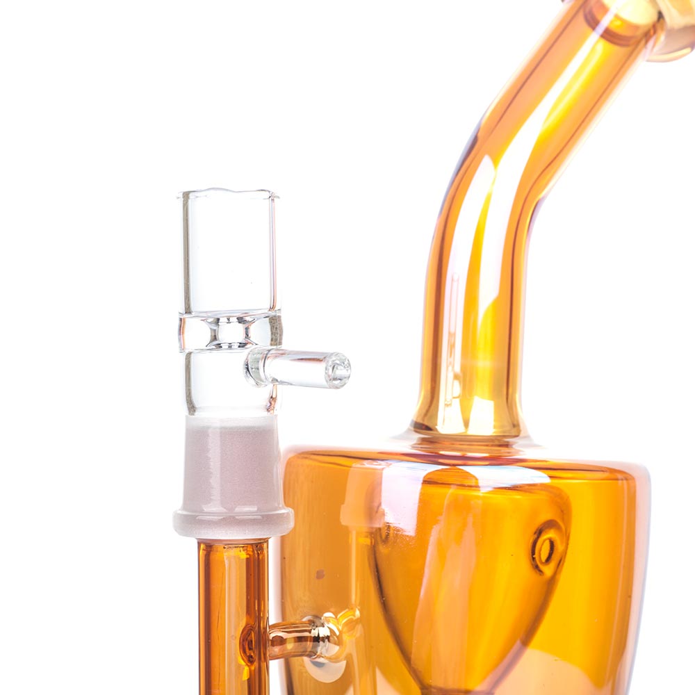 Heady Orange Glass Bong | Glass Water Pipes For Sale | Free NZ Shipping