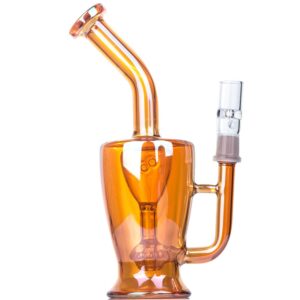 Heady Orange Glass Bong | Glass Water Pipes For Sale | Free NZ Shipping