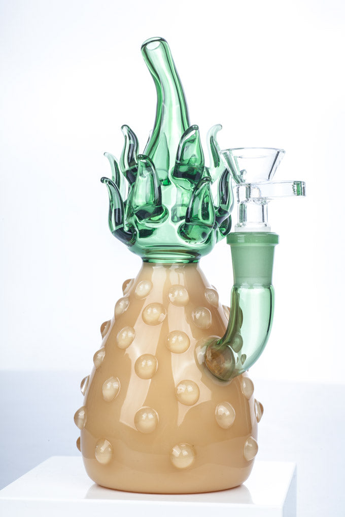 8" Pineapple Glass Bong | Dab Rigs/Wax Rigs For Sale | Free NZ Shipping