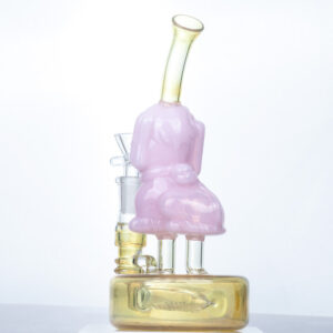 8" Doggie Theme Glass Bong |Heady Girly Bongs For Sale | Free NZ Shipping