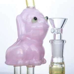 8" Doggie Theme Glass Bong |Heady Girly Bongs For Sale | Free NZ Shipping