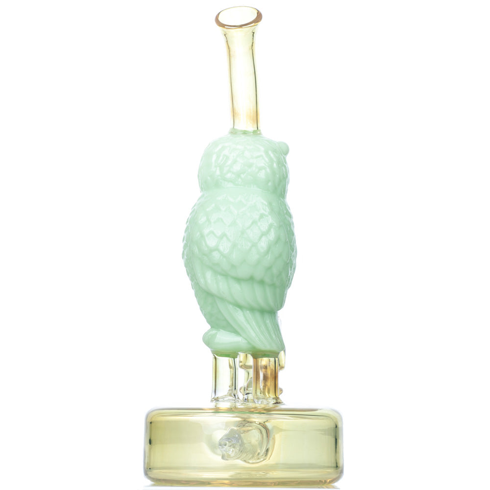 8_inch_owl_glass_bong_-_heady_girly_glass_bongs_for_sale_-_Puffing_Bird_3 8" Owl Theme Glass Bong | Heady Girly Bongs For Sale | Free NZ Shipping