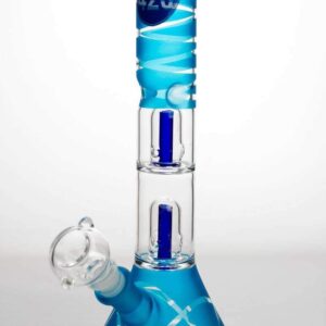 12″ infyniti double shower head beaker Bong