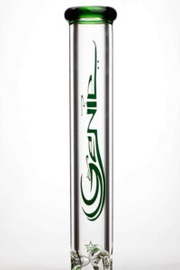 18" Genie Colored Bottom Water Bong | Best Glass Bongs | Free NZ Shipping