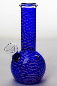 6″ glass water bong