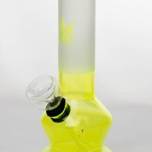 6" Two Tone Color Lime Glass Water Bong | Cheap Bongs | Free NZ Shipping