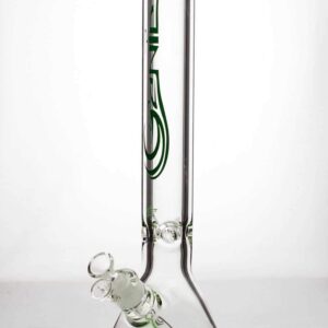 18" Genie Colored Bottom Water Bong | Best Glass Bongs | Free NZ Shipping