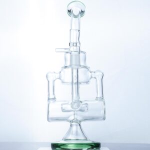 9" Heady Recycler Wax Rig | Glass Dab Rigs For Sale | Free NZ Shipping