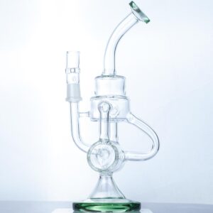 9" Heady Recycler Wax Rig | Glass Dab Rigs For Sale | Free NZ Shipping