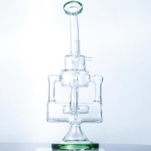 9" Heady Recycler Wax Rig | Glass Dab Rigs For Sale | Free NZ Shipping