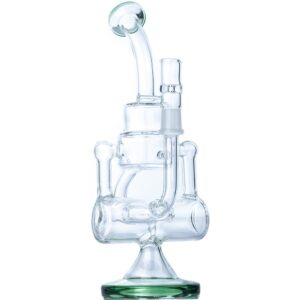 9" Heady Recycler Wax Rig | Glass Dab Rigs For Sale | Free NZ Shipping