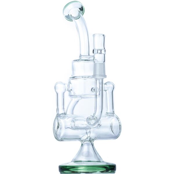 9" Heady Recycler Wax Rig | Glass Dab Rigs For Sale | Free NZ Shipping
