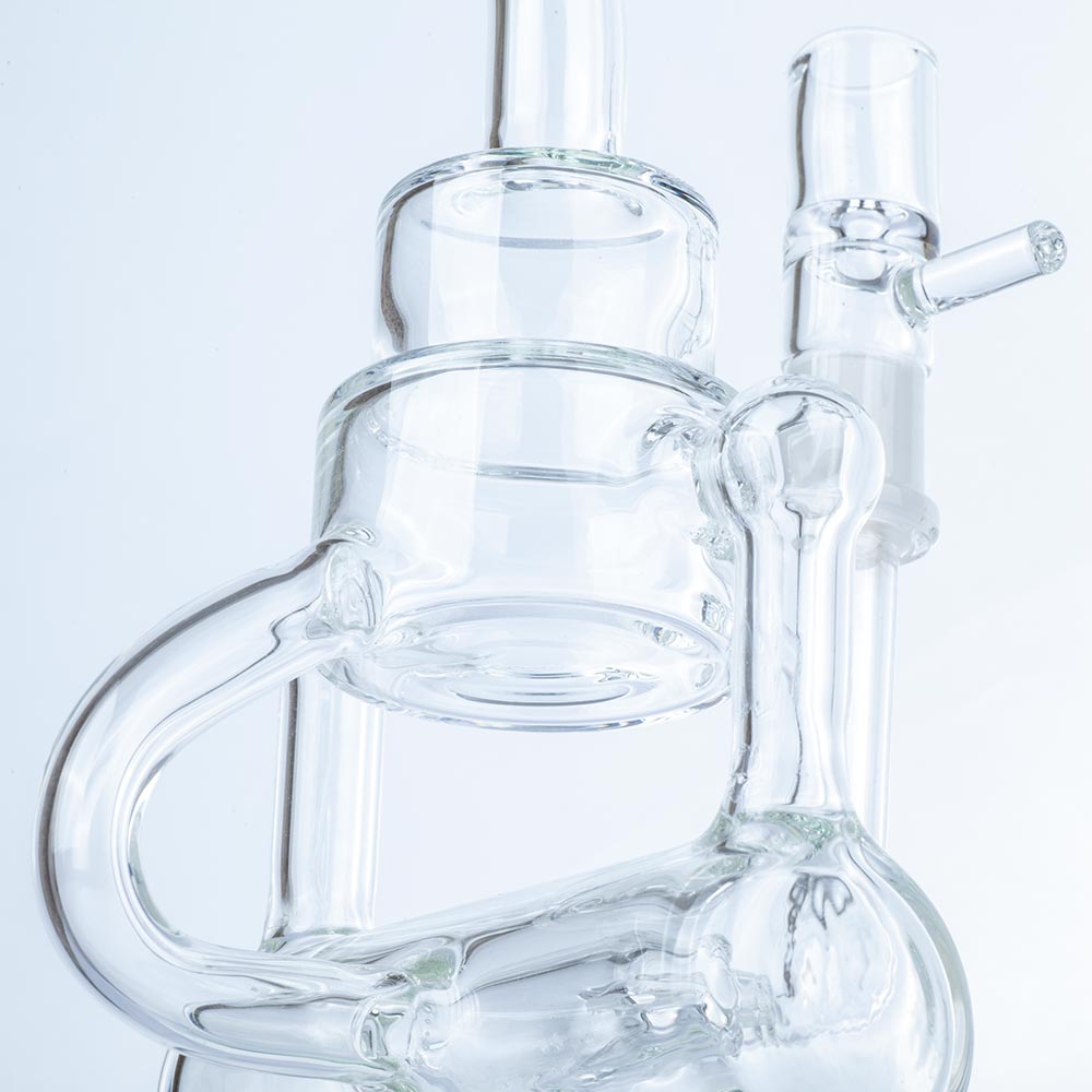 9" Heady Recycler Wax Rig | Glass Dab Rigs For Sale | Free NZ Shipping