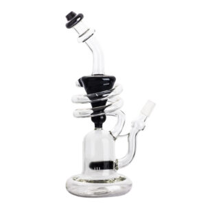9.8 Recycler Thick Glass Bong  Water Pipes For Sale  Free NZ Shipping