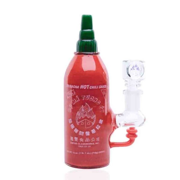 Empire Glassworks – Mini Rig – Sriracha Bottle