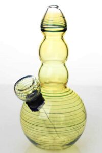 6" Changing Color Glass Water Bong | Bongs For Sale | Free NZ Shipping