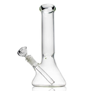 9" Clear Glass Beaker Bong | Water Pipes For Sale | Free NZ Shipping