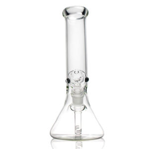 9" Clear Glass Beaker Bong | Water Pipes For Sale | Free NZ Shipping