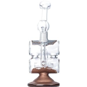 9" Double Chamber Recycler Dab Rig Set | Bongs For Sale |Free NZ Shipping