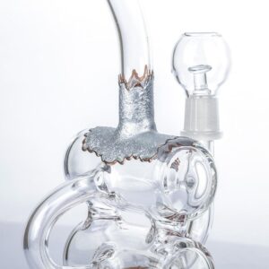 9" Double Chamber Recycler Dab Rig Set | Bongs For Sale |Free NZ Shipping