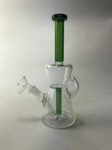 9" Glass Recycler Dab Rig | Wax/Oil Rig For Sale | Free NZ Shipping
