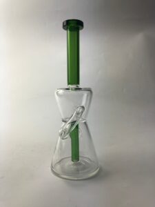 9" Glass Recycler Dab Rig | Wax/Oil Rig For Sale | Free NZ Shipping