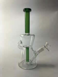 9" Glass Recycler Dab Rig | Wax/Oil Rig For Sale | Free NZ Shipping