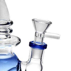 9" Mini Clear Glass Wax/Dab Rig | Water Pipes For Sale | Free NZ Shipping